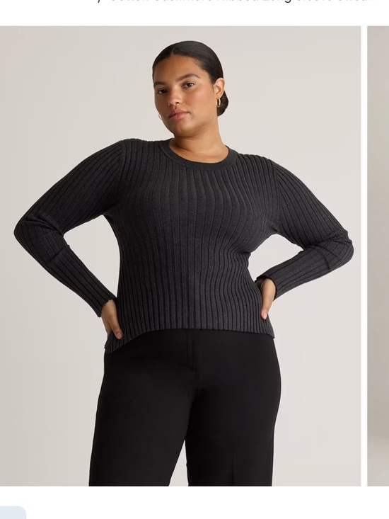 Quince Sweaters - Quince Charcoal Gray